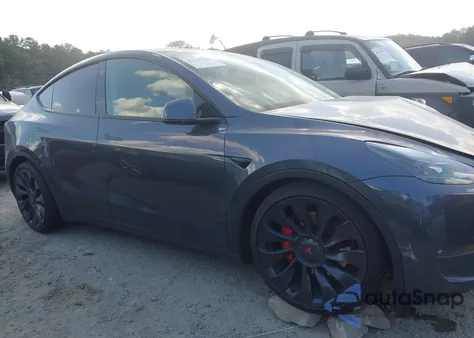 2022 Tesla Model Y Performance Dual Motor All-Wheel Drive из США, поврежденный, VIN 7SAYGDEF3NF347367